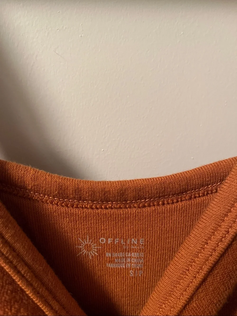 Offline by Aerie Terracotta Sleeveless Tank Dress NWT